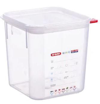 CAIXA QUAD.4L 19.5CM AL.19CM C/T PP